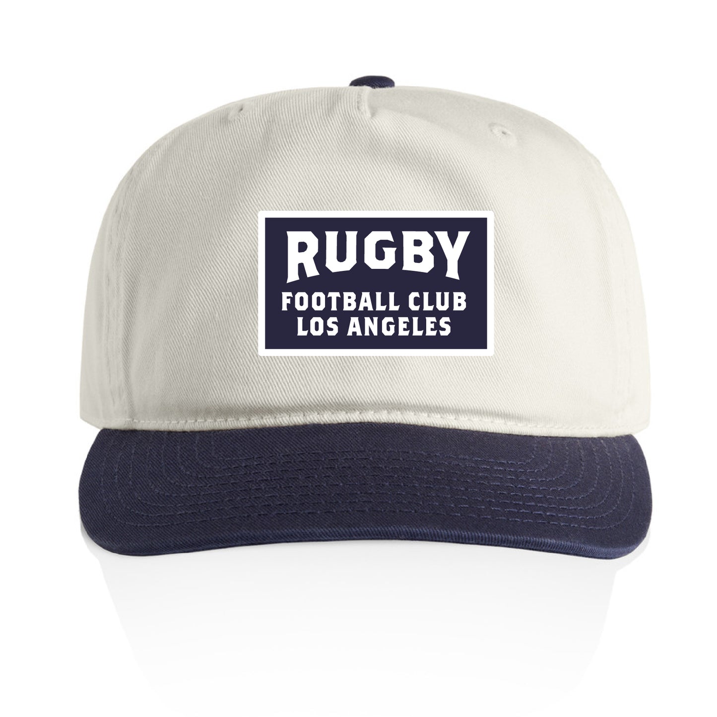 RFCLA - White/Navy Stitch Cap